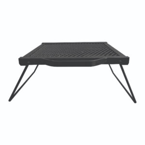 Parrilla Plegable Estufa o Camping 30x30 cm Metal Desplegado