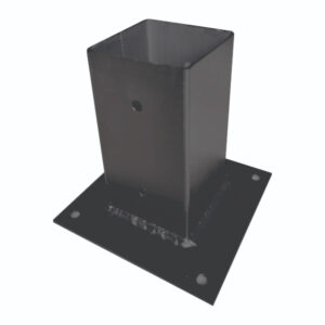 Herraje Pérgola Base (Piso o Pared) para 3"