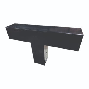 Herraje Pérgola T de unión 3 Bocas para 3"