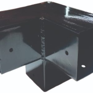 Herraje COMPACTO Pérgola Esquina 3 Bocas para 4"