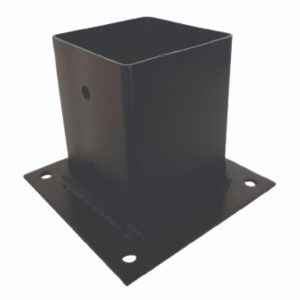 Herraje Pérgola Base (Piso o Pared) para 3" COMPACTO