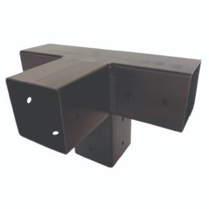 Herraje Pérgola Unión 4 Bocas para 3" COMPACTO