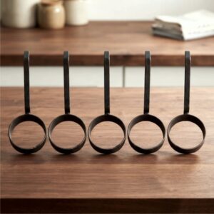 Pack 5 Moldes en Hierro para huevos a la Plancha