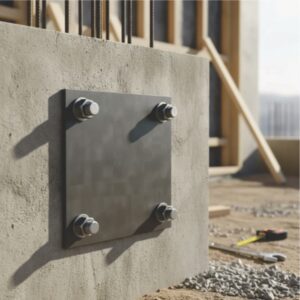 Platina Placa Perforada 10x10 cm Gruesa de 5 mm