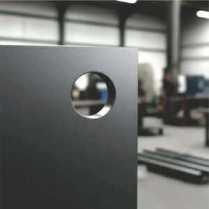Platina Placa Perforada 12,5x12,5 cm de 3,2 mm